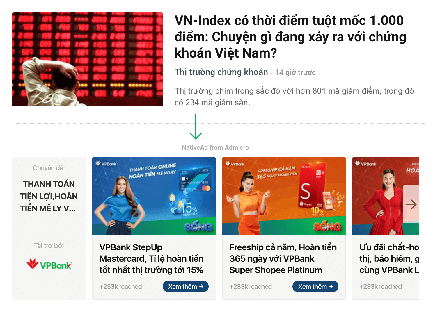 Native advertising là một loại chính của digital marketing